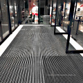 Embedded hotel anti-skid dust removal mat system